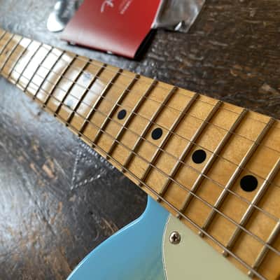 Fender Japan Limited Edition Domestic Only FSR Hybrid II Telecaster Flame Celeste Blue 2024 Collection image 10