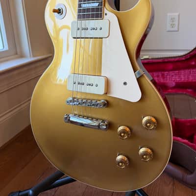 2022 Gibson Les Paul Standard 50s P90 - Gold Top image 2