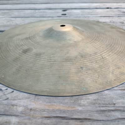 1970s 14" Zildjian New Beat Hi Hat - Bottom Cymbal Only image 3