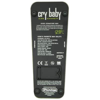 Dunlop KH95 Kirk Hammett Crybaby Wah Pedal - Open Box image 2