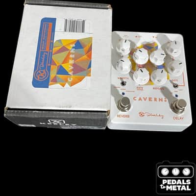 Keeley Caverns Reverb / Delay V2 2017 - Present - White - X17754 image 1