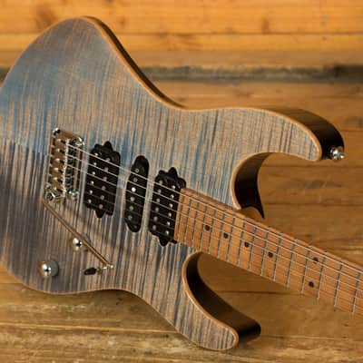 Suhr Modern Plus Trans Blue Denim/Slate Maple image 5