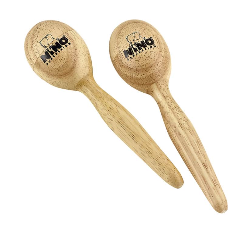 Meinl Nino Maracas Holz Natural image 1