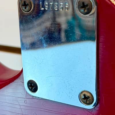 Fender Mustang Electric 1965, Red with Hardshell Case - Pre Owned image 19