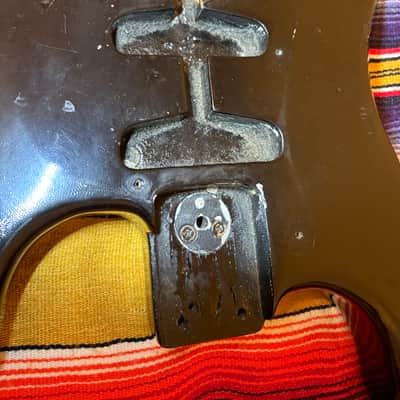 Fender Stratocaster body 1976 - Black image 2