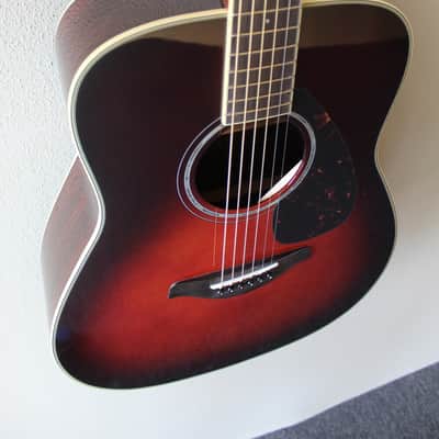Brand New Yamaha FG830 Dreadnought Acoustic Guitar with Gig Bag - Tobacco Sunburst image 4