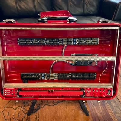 BPNYC ZERO Halliburton Eurorack Modular Travel Case 7U w/Pulp Logic 1Us "REDRUM" image 1