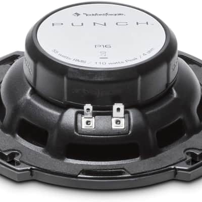 2 Rockford Fosgate P16 Punch 6.0" 2-Way Full-Range Speaker Pair image 11