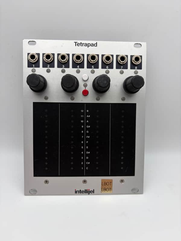 Intellijel Tetrapad Performance Touchpad Eurorack Synth Module 2017 - Present - White image 1