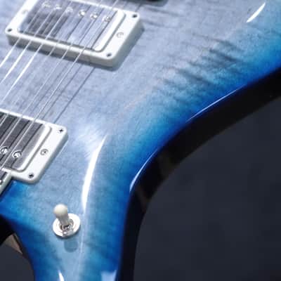 PRS S2 McCarty 594 Faded Gray Black Blue Burst Pattern Vintage Electric Guitar w/Bag image 12