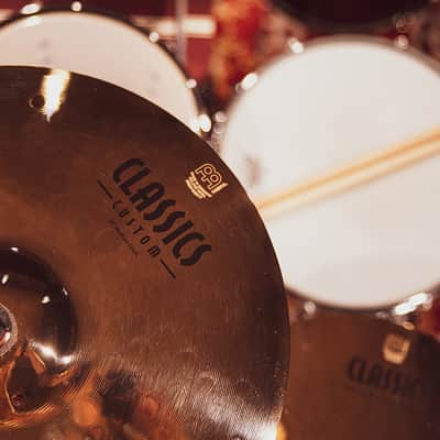 MEINL CC141620 Classics Custom Brilliant Complete Cymbal Beckenset 14-16-20 image 9