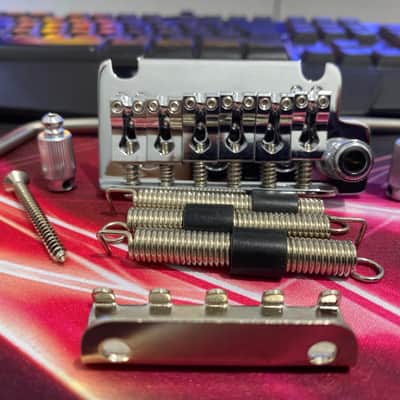 Ibanez T1502 Synchronize Tremolo bridge by Gotoh - Chrome | DHL Express Delivery Included | image 2