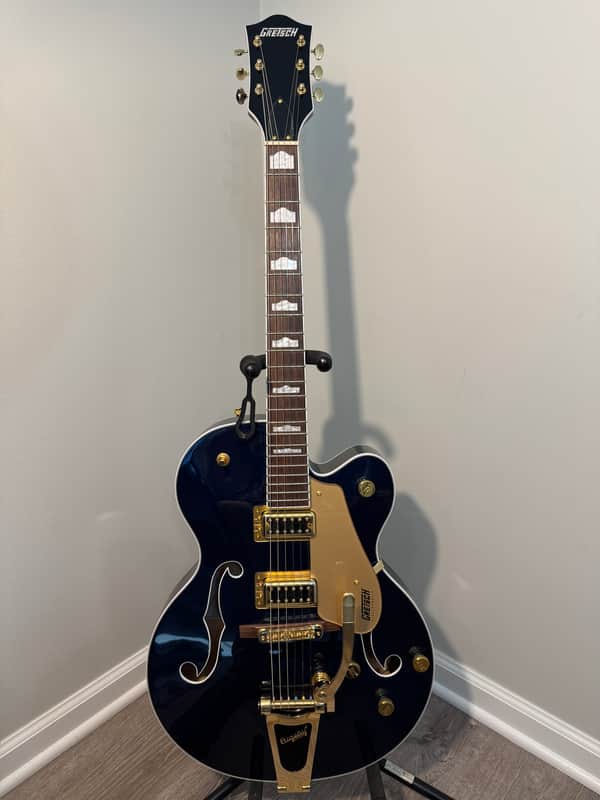 Gretsch Guitars G5427TG Electromatic Hollowbody Single-Cut With Bigsby Limited-Edition Electric Guitar - Midnight Sapphire image 1