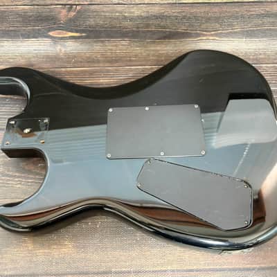 80s KRAMER LK-1BF Body SH Black w/Plate and Genuine Bridge Made in Japan image 14