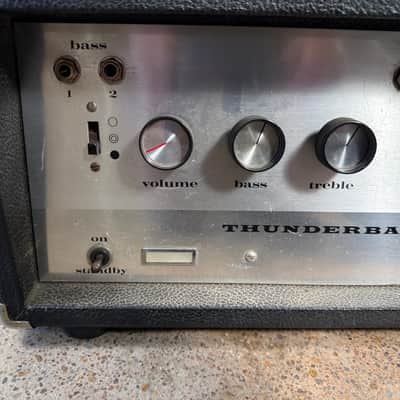 Guild Thunderbass Head 1960s - Black image 2