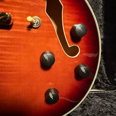 D'Angelico Excel DC Amaretto Burst With Free Gig Bag image 7