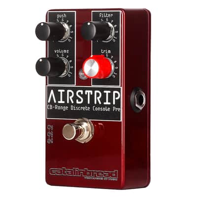 Catalinbread Airstrip Console Pre Preamp Pedal - Red image 3