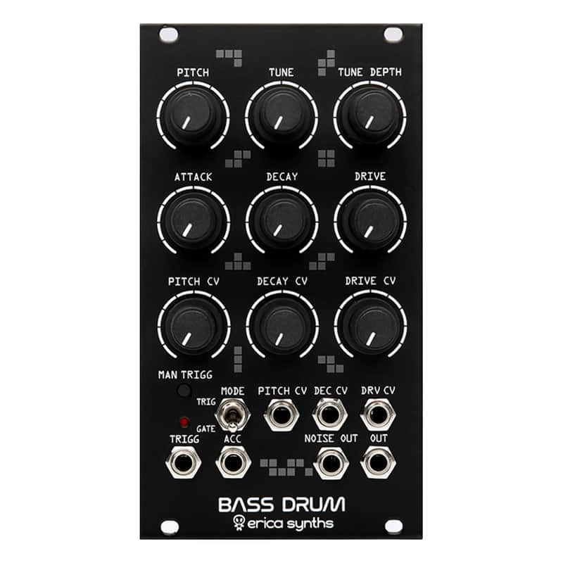 Erica Synths Bass Drum 2 Eurorack Module (Ex-display) image 1