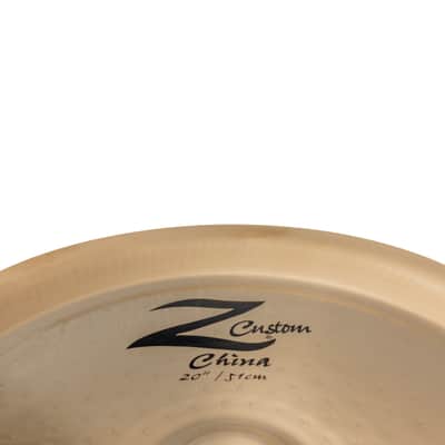 Zildjian Z Custom 20" China Cymbal/New-Warranty/Model # Z40119 Free Cymbal Bag! image 2