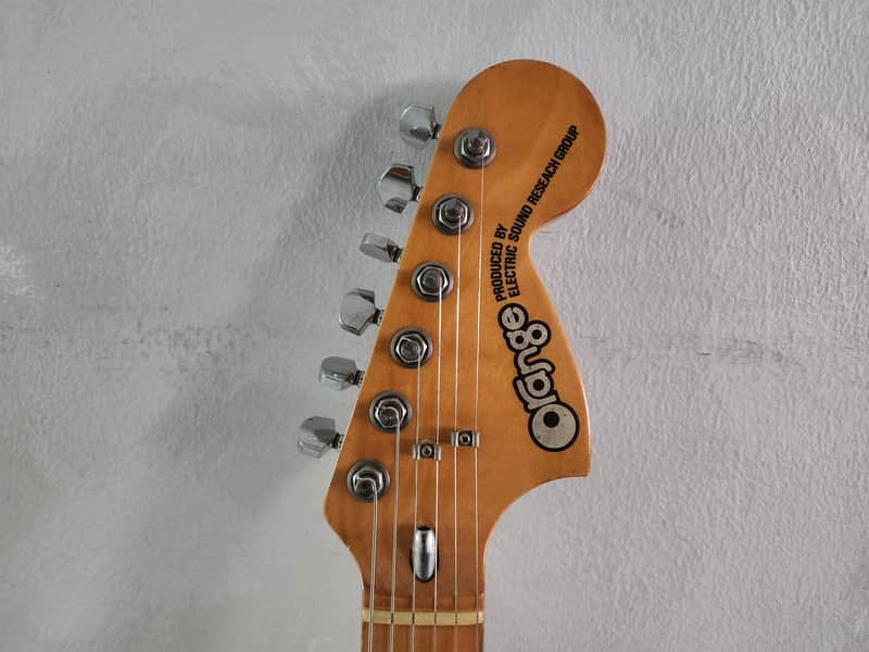 1977 Orange By Fernandes OS-420CH Stratocaster Electric Guitar Made in Japan MIJ Lawsuit Era strat ( Orange Electric Sound Research Group ) image 1