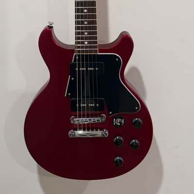 Gibson Rick Beato Signature Les Paul Special Double Cut 2024 - Sparkling Burgundy - Demo Model, Refinished Neck (Please Read) image 2