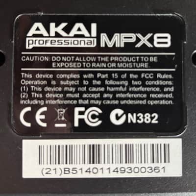 Akai Professional MPX8 Mobile SD Sample Player 2014 Black image 8