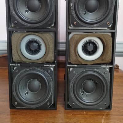 Bang & Olufsen Beovox CX100 bookshelf speakers in excellent condition - 1980's image 1