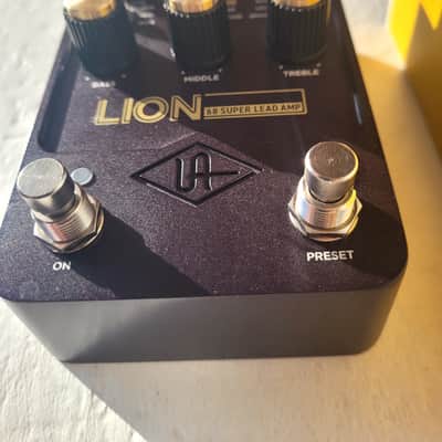 Universal Audio Lion '68 Super Lead Amp 2023 - Present - Black image 8
