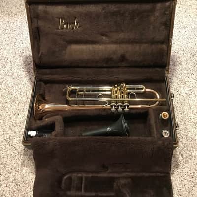 Bach GH65 Stradivarius Bb Trumpet 1994 - Gold lacquer image 7