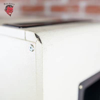 Marshall 1959SLP 35th Anniversary MK II Reissue 2-Channel 100-Watt Guitar Amp Head 1997 White w/ Matching 1960AX 4x12 Cabinet image 22