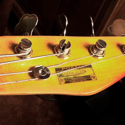 Postal Handmade Dixie Flyer Bass-2013 Sunburst-Reduced image 5