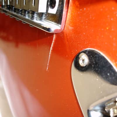 Fender American Elite Stratocaster Electric Guitar Rosewood Fingerboard, Autumn Blaze Metallic image 10
