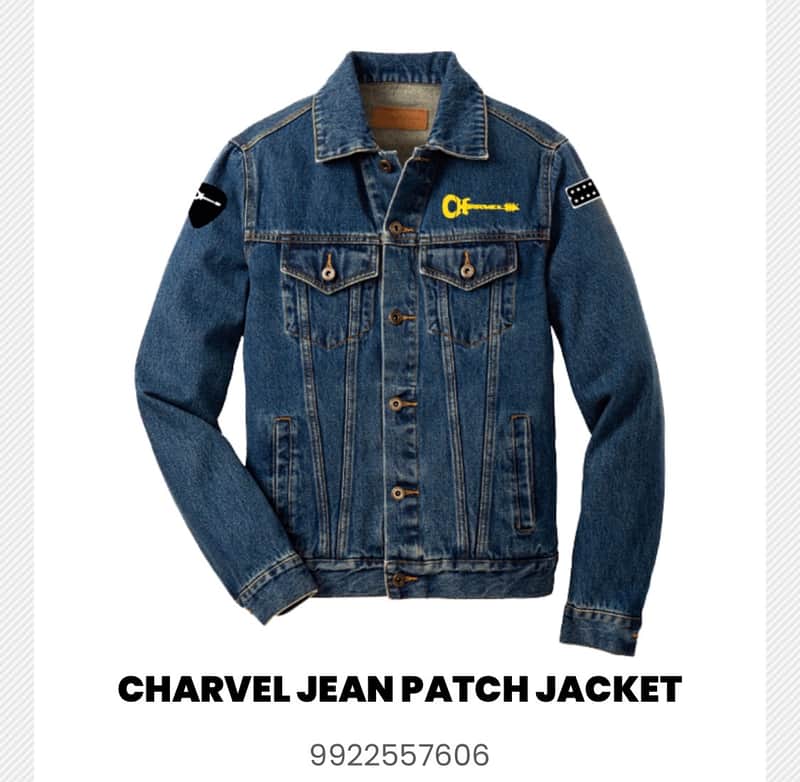 CHARVEL (Original) XL JEAN PATCH JACKET image 1