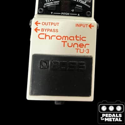 Boss TU-2 Chromatic Tuner (Dark Gray Label) 1998 - 2009 - White - X17834 image 1