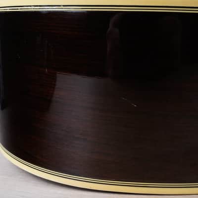 Yamaha L-8 Acoustic Guitar Vintage MIJ 1970s - Natural image 8