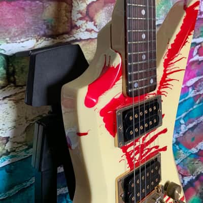 Aria ZZ Custom 1984 - Blood Splatter image 23