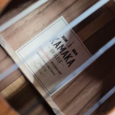 Kamaka Baritone Ukulele HF4 with Case 2025 - Solid Koa image 18