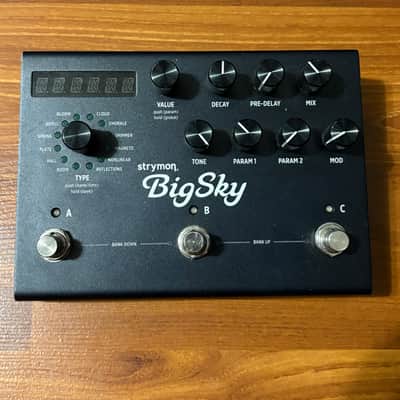 Strymon Midnight Edition Big Sky Reverb 2021 - Midnight Edition Dark Gray image 1