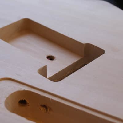 Coffin Shaped Electric Guitar For Project, Graveyard D Style, make it your own!! image 9