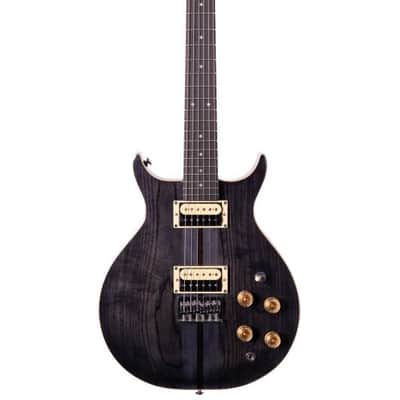 Washburn H10TB | Wing Series Hawk Electric Guitar, Trans Black. New with Full Warranty!