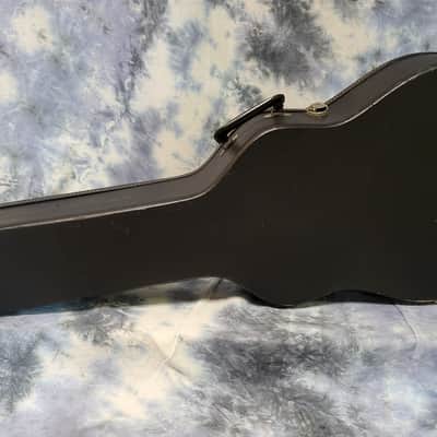 Vintage RARE 1965 Gibson or Martin Victoria Hard Shell Guitar Case 15 Inch Black Gold image 3