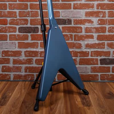 Gibson Custom Shop Made to Measure 1967 Flying V Demo Shop Bahama Blue VOS 2025 w/OHSC image 6