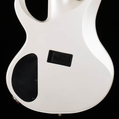 Ibanez BTB605MLMPWM 5-String Multi-Scale Electric Bass Guitar Pearl White Matte (212) image 4