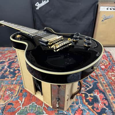 *Video* Fernandes/Burny RLC-55 Les Paul Custom Black - 1998 image 19