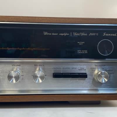 SANSUI 2000X RECEIVER - ALL NEW LIGHTS, RECAPPED, SERVICED W/1 YEAR WARRANTY image 6