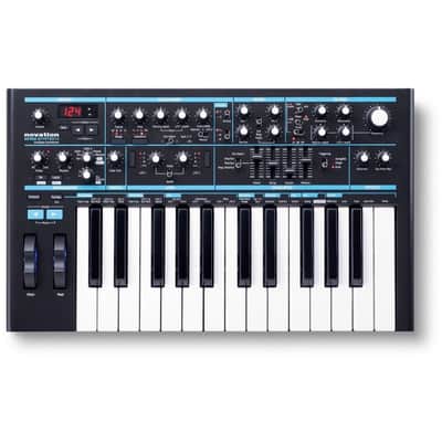 Novation Bass Station II Analog Synthesizer Keyboard, 25-Key, Open Box (Like New)