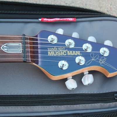2015 Ernie Ball Music Man JP6 John Petrucci Signature Mystic Dream Guitar Fully Loaded Piezo image 10