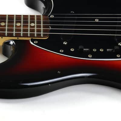 1978 Fender Mustang Sunburst Vintage Electric Guitar w Original Hard Case & Strap image 22