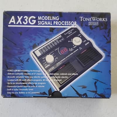 NOS Korg Toneworks AX3G Effects Pedal || amp modeling signal processor MIJ image 1