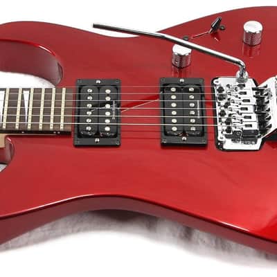 Jackson Japan DX-10 DX10D Dinky Electric Guitar -Ultra Thin Neck! Inferno Red image 3